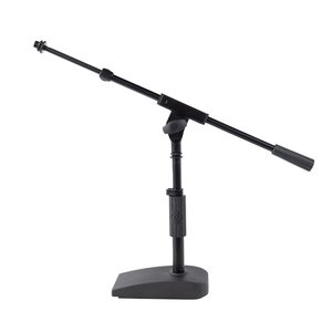 סטנד למיקרופון שולחני או לתוף בס SHURE SH-DESKTOP2 Round Base Desktop Mic Stand