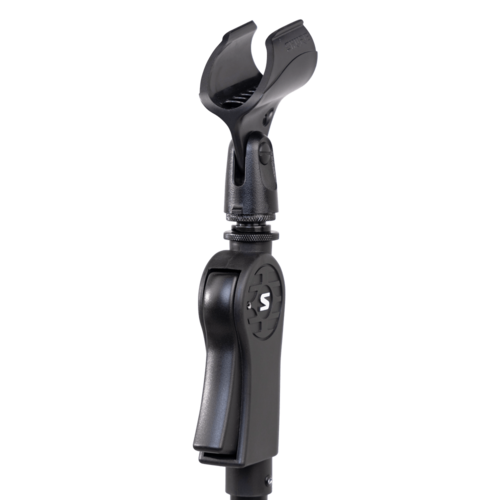 סטנד למיקרופון עם לחצן SHURE SH-TRIPODSTANDDX tripod mic stand handed clutch