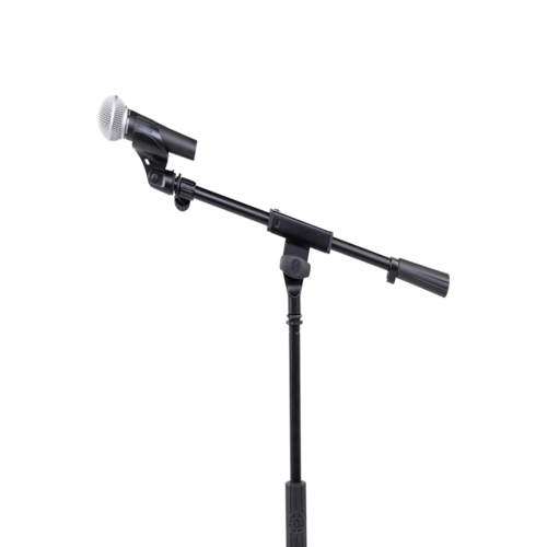 סטנד למיקרופון עם בום SHURE SH-TRIPODSTANDTBM tripod mic standard handed clutch