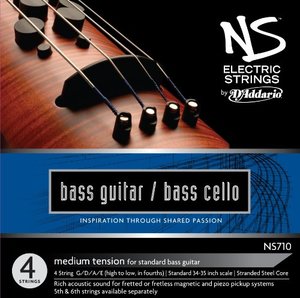 סט מיתרים ל NS Design NS710 Omni Bass 4