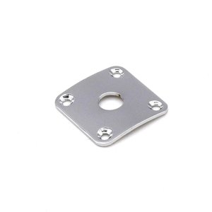 פלטה לכניסה מרובעת KD2F1015CR KD By AxLabs Steel Square Curved Jack Plate Chrome