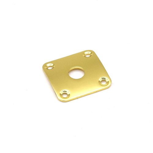 פלטה לכניסה מרובעת KD2F1015GD KD By AxLabs Steel Square Curved Jack Plate Gold
