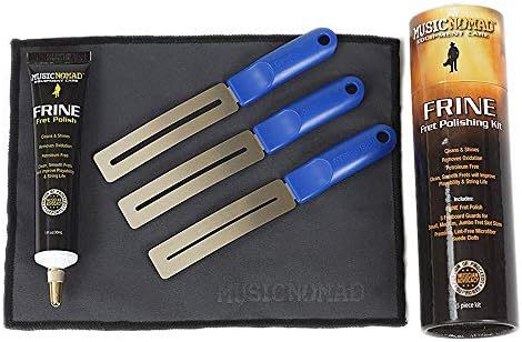 סט 3 מגני צוואר לליטוש פרטים + משחה לפרטים + מטלית MusicNomad MN124