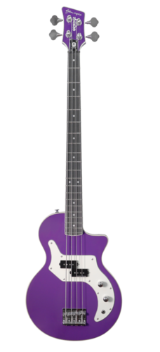 גיטרה בס בצבע סגול + נרתיק ORANGE O BASS Glenn Hughes Purple