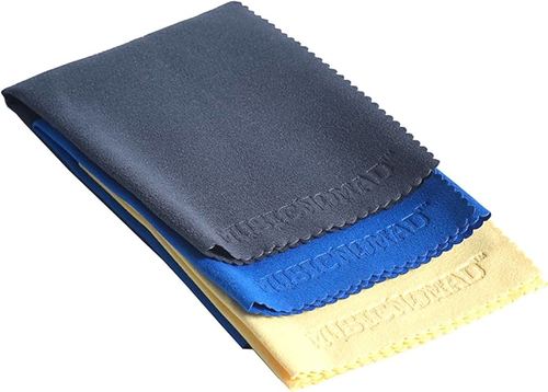 מארז 3 מטליות מיקרופייבר לניקוי MusicNomad Microfiber Guitar Towels MN203
