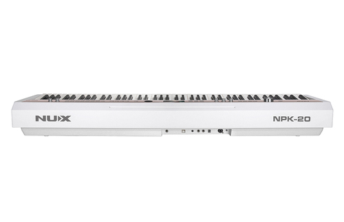 פסנתר חשמלי בצבע לבן NUX NPK-20 WH