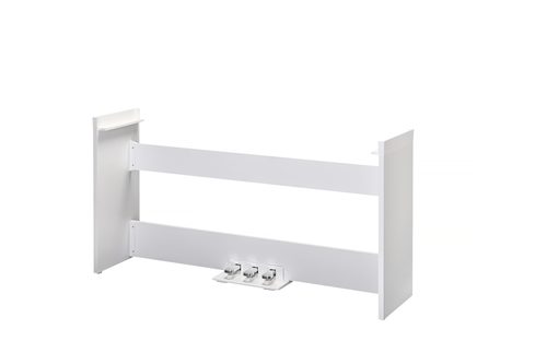 סטנד עם 3 פדלים בצע לבן מתאים לפסנתר KURZWEIL ST-3 WH KA-E1