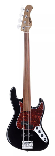 גיטרה בס 4 מיתרים פרטלס Sadowsky MetroExpress 21-Fret Hybrid P/J Morado FB Fretlesss Black High Polish