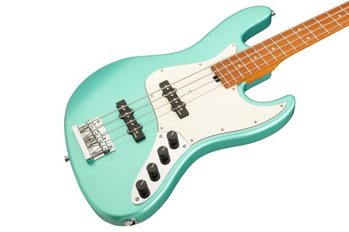 גיטרה בס 4 מיתרים Sadowsky MetroExpress 21-Fret Vintage J/J Roasted Maple FB Sage Green Metallic High Polish