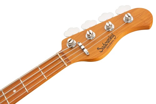 גיטרה בס 4 מיתרים Sadowsky MetroExpress 21-Fret Vintage J/J Roasted Maple FB Sage Green Metallic High Polish