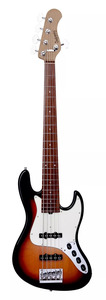 גיטרה בס 5 מיתרים Sadowsky MetroExpress 21-Fret Vintage J/J Morado FB Tobacco Sunburst