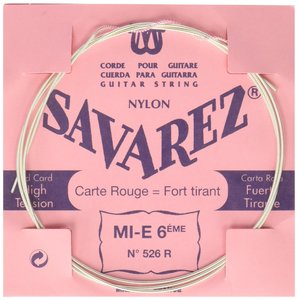 מיתר 6 לגיטרה קלאסית SAVAREZ 526R