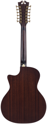 גיטרה אקוסטית 12 מיתרים מוגברת D'Angelico PREMIER FULTON NATURAL CUTAWAY