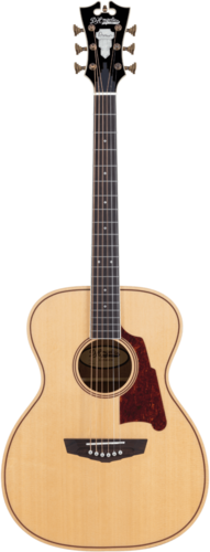 גיטרה אקוסטית מוגברת D'Angelico PREMIER TAMMANY NATURAL CUTAWAY