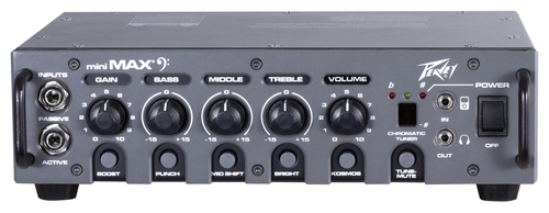 מגבר ראש לבס 600 ואט PEAVEY MiniMAX® 600-Watt Mini Bass Amp Head