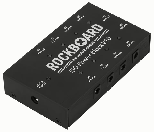 שנאי לאפקטים RockBoard ISO Power Block V10 Multi Power Supply