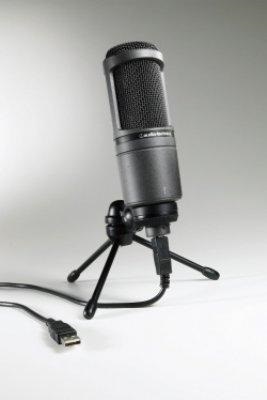 קונדנסר אודיו טכניקה +AUDIO TECHNICA AT2020USB