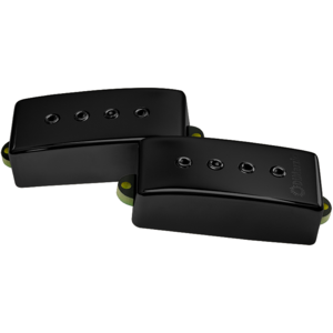 פיק אפ לגיטרה בס DIMARZIO DP299GB Relentless P Gloss Black Cover