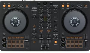 קונטרולר 2 ערוצים לתוכנות rekordbox dj ו-PIONEER DDJ-FLX4 Serato DJ Lite