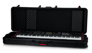 ארגז קשיח לאורגן עם גלגלים GATOR GTSA-KEY88 Molded Keyboard Case (149.86x48.26x16.84 cm)