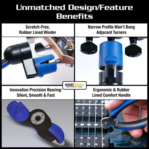 סט 5 כלים להחלפת מיתרים The Nomad MN218 String Change Tool Kit