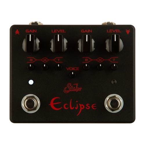 אפקט אוברדרייב /דיסטורשיין Suhr Eclipse Dual-Channel Overdrive/Distortion Pedall Black Edition