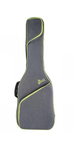 נרתיק לגיטרה חשמלית בצבע אפור עם פס ירוק WINZZ BGE8015B Padding: 15mm