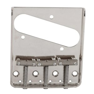 גשר לגיטרה טלקסטר Allparts TB-0020-001 Nickel Vintage 3 Saddle Bridge