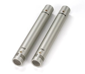 זוג מיקרופונים קונדנסר שטח SAMSON C02 C02 CONDENSER PENCIL MIC 2 PK
