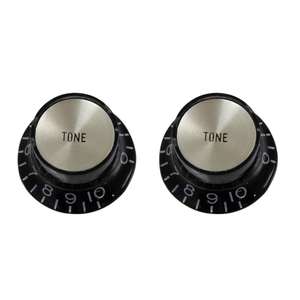 2 כפתורים לגיטרה Allparts PK-3292-023 Reflector Tone Knobs 2 pieces