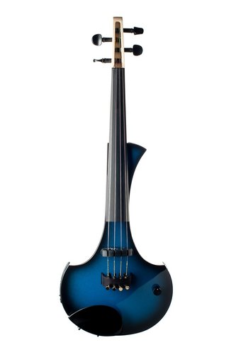 כינור חשמלי 4 מיתרים CANTINI EARPHONIC ELECTRIC MIDI BLUE SUNBURST
