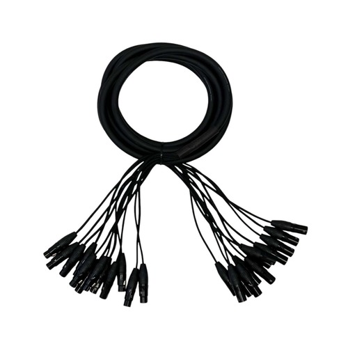 מולטי כבל פתוח 8 ערוצים XLR זכר - XLR נקבה CABLETEK
