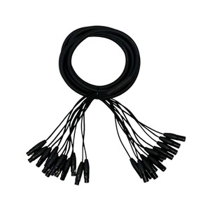 מולטי כבל פתוח 8 ערוצים XLR זכר - XLR נקבה CABLETEK