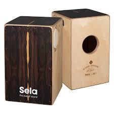 קחון משולב פרקשן SELA Iconic Cajon Ziricote SE-IC1