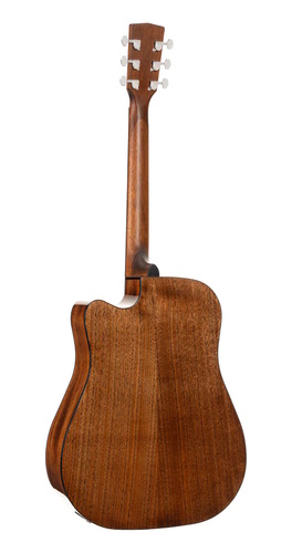 גיטרה אקוסטית מוגברת בגימור מבריק CORT EARTH60CE NAT CUTAWAY Solid Top