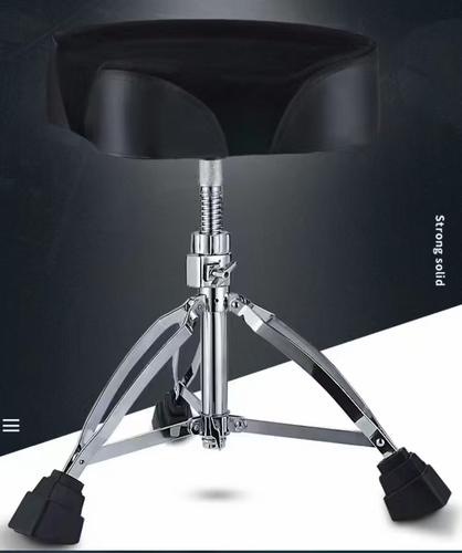 כסא לתופים אופנוע ריפוד שחור MORATTI MOR070