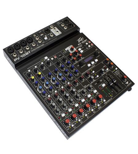 מיקסר 3 סטריאו + 4 מיק + אפקט + PEAVEY PV10BT BT