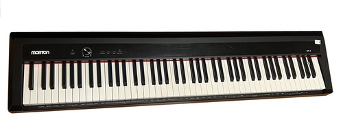 פסנתר חשמלי נייד 88 קלידים בצבע שחור MORTON EK-5 BLACK