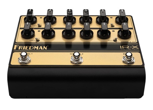 פראמפ לגיטרה Friedman IRX 2 CHANNEL ALL-TUBE HIGH VOLTAGE PREAMP12AX7 DIRECT SOLUTION MIDI FX-LOOP