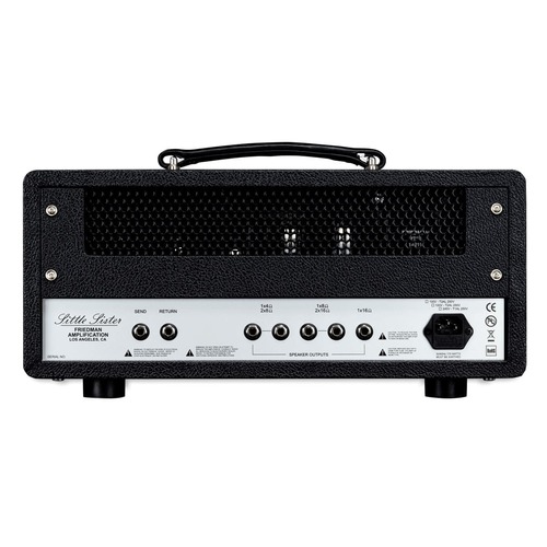 מגבר ראש מנורות Friedman LITTLE SISTER 1 Channel 20 Watt Head EL84 Tubes Series FX loop
