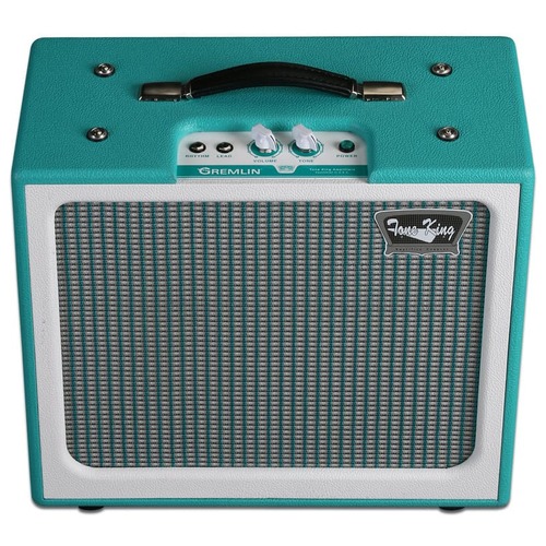 מגבר מנורות לגיטרה Tone King GREMLIN COMBO TURQUISE 5W 1X12 KT66 + 2 12AX7