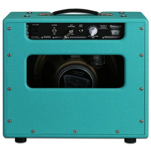 מגבר מנורות לגיטרה Tone King GREMLIN COMBO TURQUISE 5W 1X12 KT66 + 2 12AX7