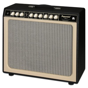 מגבר מנורות לגיטרה Tone King IMPERIAL MKII 20WATT 1X12 COMBO BLACK 6V6