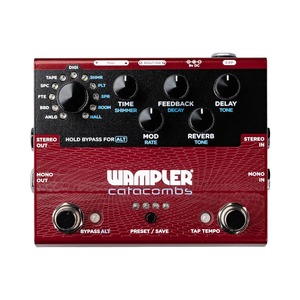 Wampler Reverb & Delay Multi Effects Box with Advanced DSP and Programmable Presets