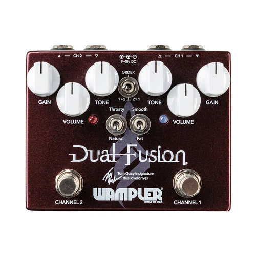 אפקט אוברדרייב Wampler Dual Fusion Tom Quayle Signature Overdrive Dual Pedal