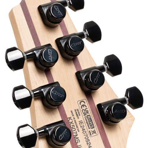 גיטרה חשמלית 7 מיתרים CORT KX507MS Pale Moon NBB