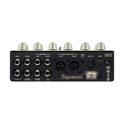 פראמפ מנורות לגיטרה Tone King IMPERIAL TUBE PREAMP THREE 12AX7