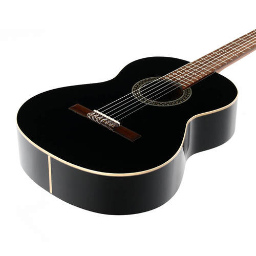 גיטרה קלאסית בצבע שחור CUENCA 10 BLACK SATIN