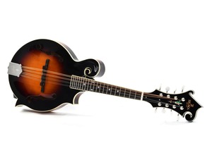 מנדולינה + נרתיק SIGMA MA-6E F-Style Mandolin Solid Spruce Top Flamed Maple