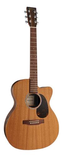 גיטרה אקוסטית שמאלית מוגברת + נרתיק MARTIN OMC-X2EL Sapele/Ziricote HPL CUTAWAY